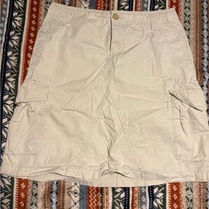 Banana republic vintage cargo khaki skirt